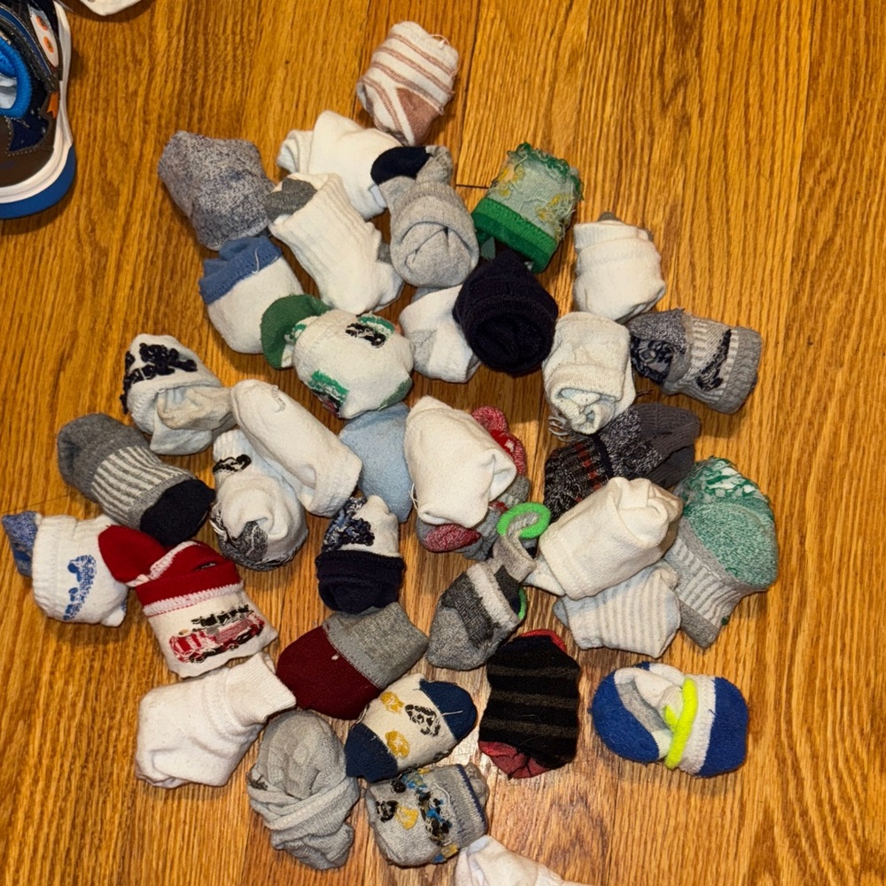 Assorted Baby Socks Collection (approx 30 pairs)